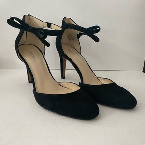 Nine West Howley Classic Black Suede Heels